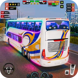 Bus Simulator 3D Euro Bus Game simgesi
